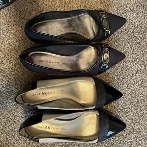 Lot of 2 kitten heel pumps!